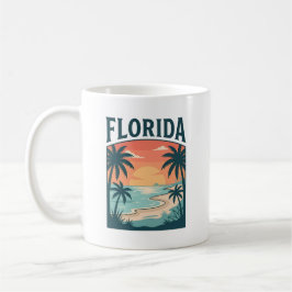 Taza De Café Patrimonio costero de Florida