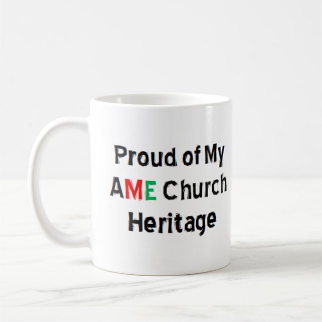 Taza De Café patrimonio de la iglesia ame (Izquierda)