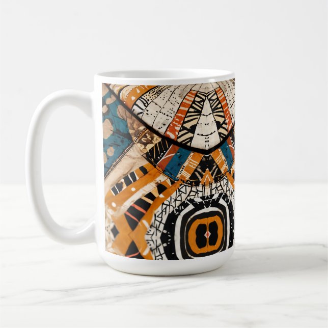 Taza De Café Patrimonio de lujo del Caribe Africano (Izquierda)