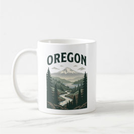 Taza De Café Patrimonio del paisaje de Oregón