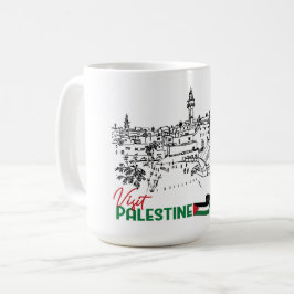 Taza De Café Patrimonio y esperanza palestinos