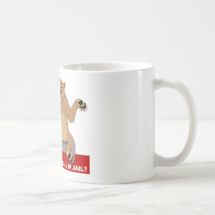 Taza De Café Patriot Act y CaliBear