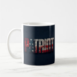 Taza De Café patriot american flag 