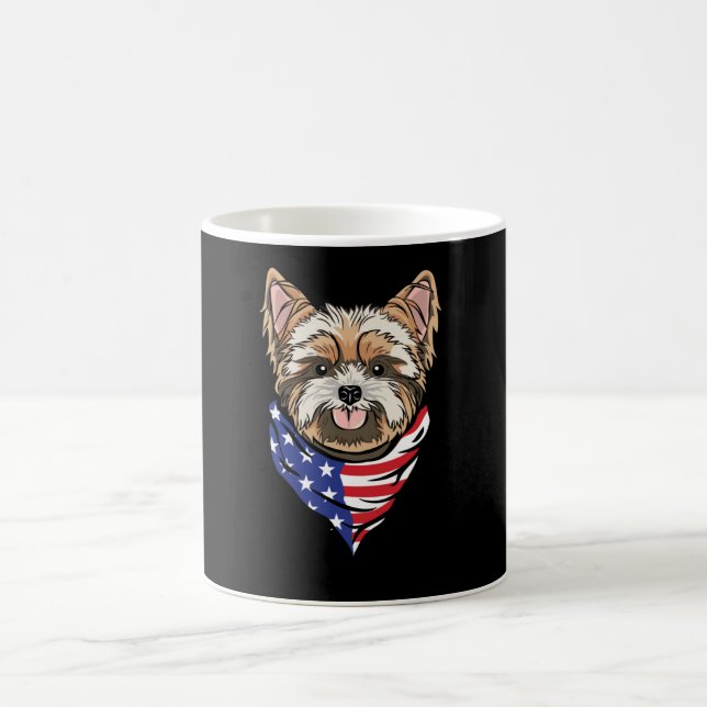 Taza De Café Patriot Dog (Centro)