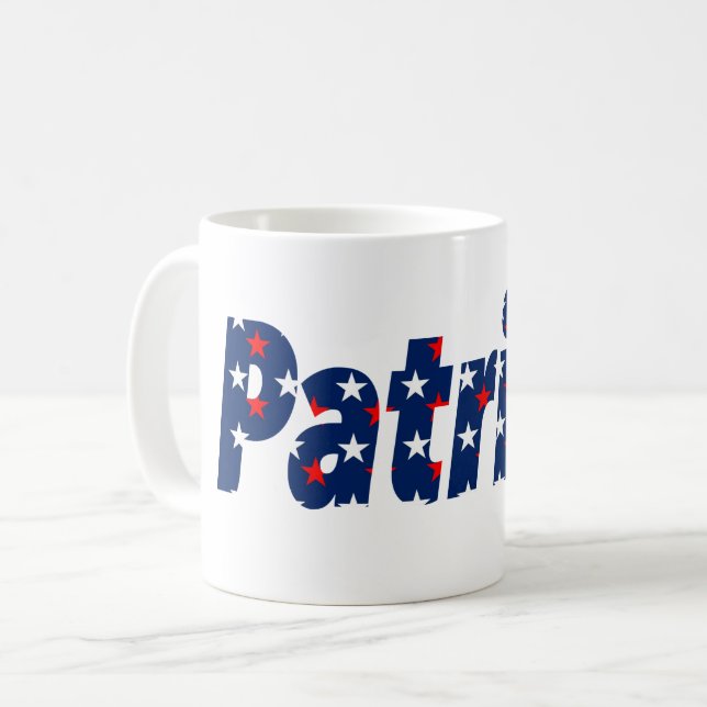 Taza De Café Patriota (Anverso izquierdo)