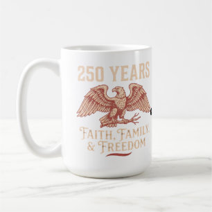 Taza De Café Patriota Cristiano Jubileo 2026 Fe Familia 