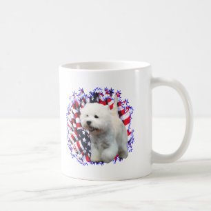 Taza De Café Patriota de los Territorios Blancos de las Alturas