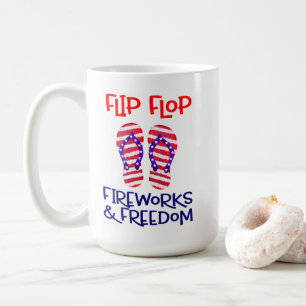 Taza De Café Patriotic Beach Vibes