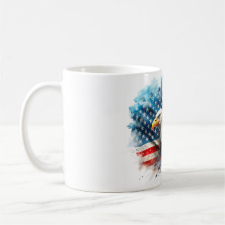 Taza de café patriótica