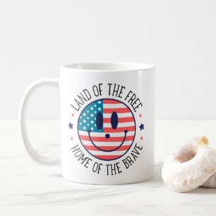 Taza De Café Patriótico de Estados Unidos