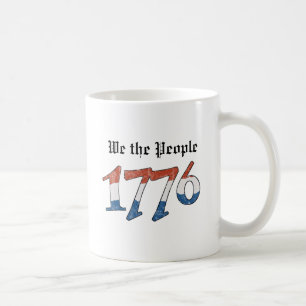 Taza De Café Patrióticos nosotros el pueblo 1776