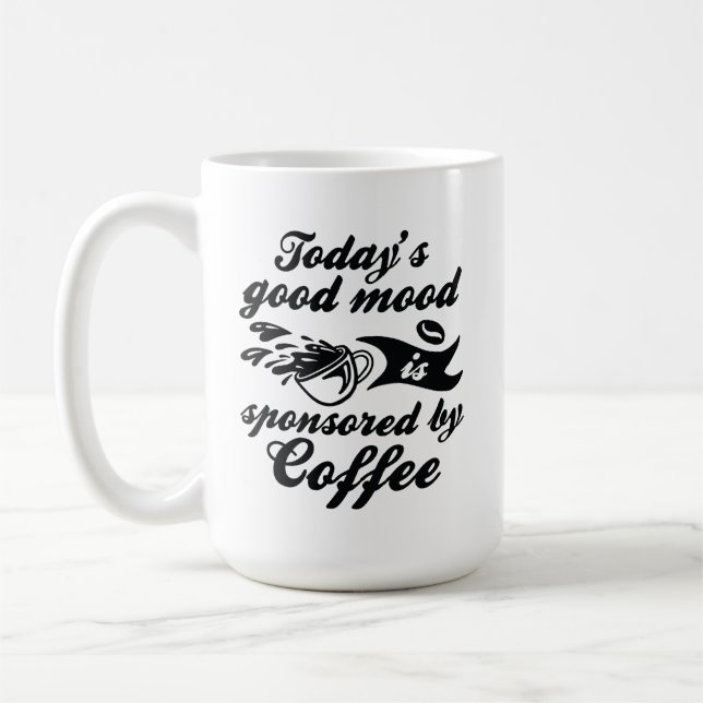 Taza De Café Patrocinado Por El Café (Izquierda)