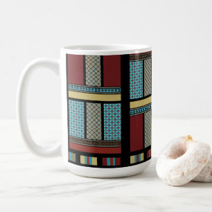 Taza De Café Patrón 1 de banda de bloques mexicano