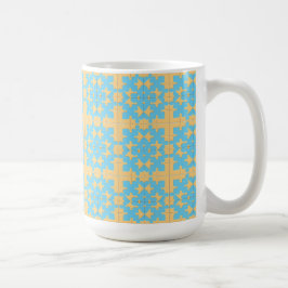 Taza De Café Patrón abstracto geométrico