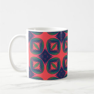Taza De Café Patrón abstracto geométrico intenso