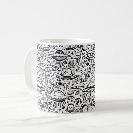 Taza De Café Patrón Alien