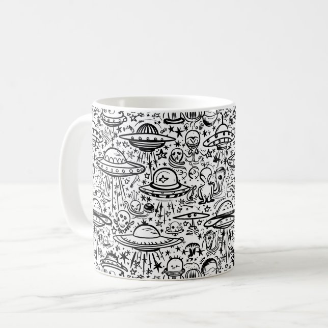 Taza De Café Patrón Alien (Anverso izquierdo)