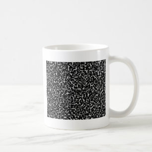 Taza De Café Patrón amarillo blanco negro Camo digital