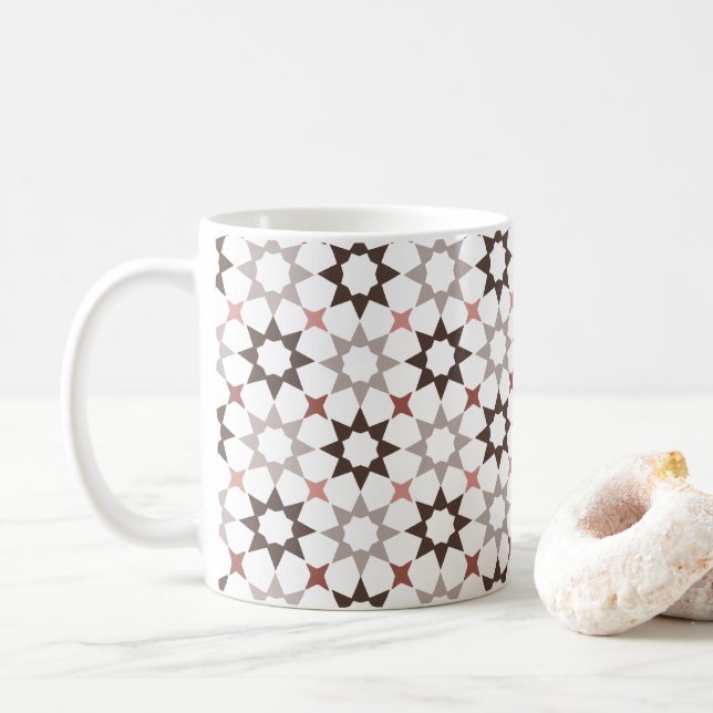 Taza De Café Patrón árabe marroquí (Con donut)