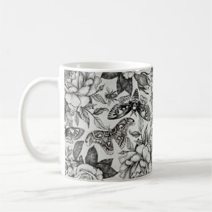 Taza De Café patrón botánico