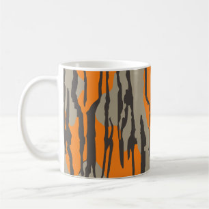 Taza De Café Patrón Camo Bottomland Camo naranja