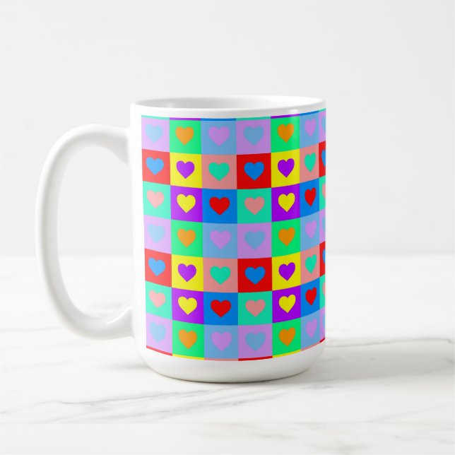Taza De Café Patrón cardíaco (Izquierda)