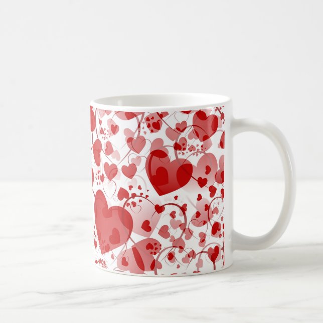 Taza De Café Patrón cardíaco ART 7 (Derecha)