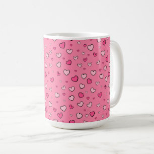Taza De Café Patrón cardíaco el día de San Valentín