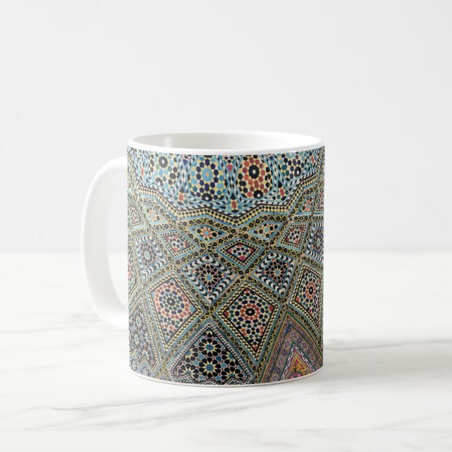 Taza De Café Patrón cerámico persa (Anverso izquierdo)