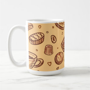 Taza De Café Patrón continuo de panadería