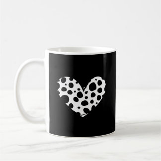 Taza De Café Patrón Dalmatiano Corazón Para Dalmacia