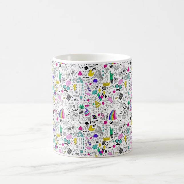 Taza De Café Patrón de 80 con color (Centro)