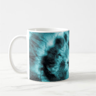 Taza De Café Patrón de acuarela africano.
