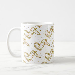 Taza De Café Patrón de alas de pollo