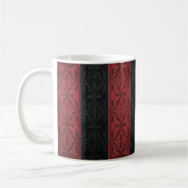 Taza De Café Patrón de Alfombra Marroquí Mitad Dividida