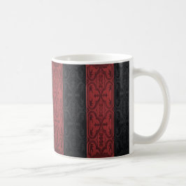 Taza De Café Patrón de Alfombra Marroquí Mitad Dividida