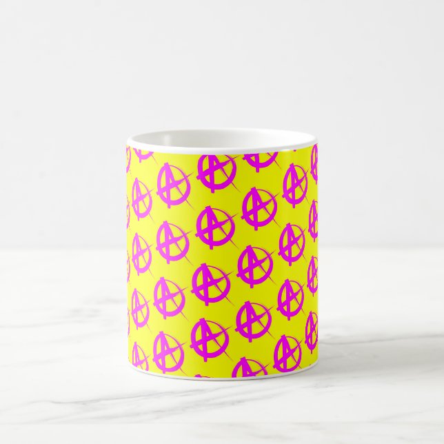 Taza De Café Patrón de anarquía (Centro)