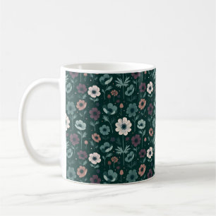 Taza De Café Patrón de anémona encantadora
