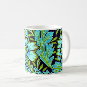 Taza De Café Patrón de Anémona por William Morris,