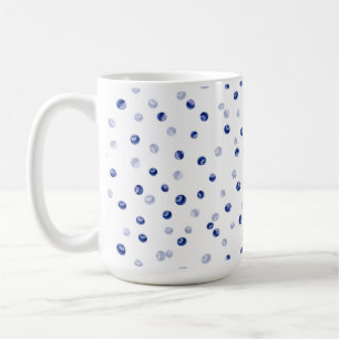 Taza De Café Patrón de arándanos dispersos