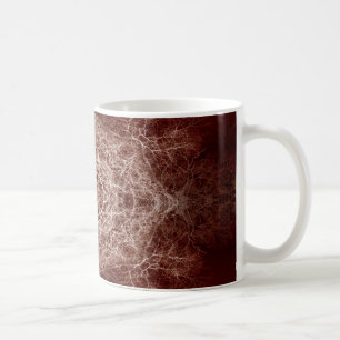 Taza De Café Patrón de árbol de imágenes reflejado