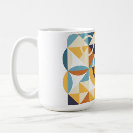 Taza De Café Patrón de arte mosaico