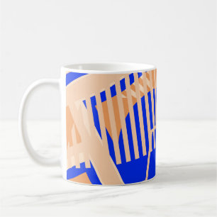 Taza De Café Patrón de arte pop sin inconvenientes. Textura de 