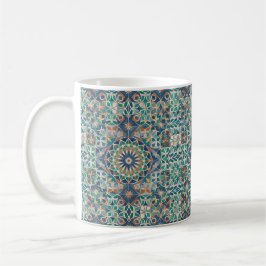 Taza De Café Patrón de azulejo Zellige marroquí