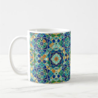 Taza De Café Patrón de azulejos Zellige marroquí