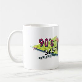 Taza De Café Patrón de bebé de los 90