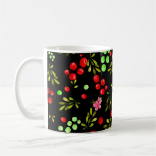 Taza De Café Patrón de Berries