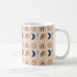 Taza De Café Patrón de boho orgánico