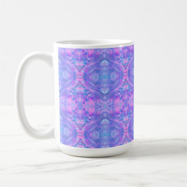 Taza De Café Patrón de Boho Oriental - Resumen de fantasía mági (Izquierda)