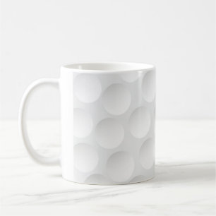 Taza De Café Patrón de bolas de golf